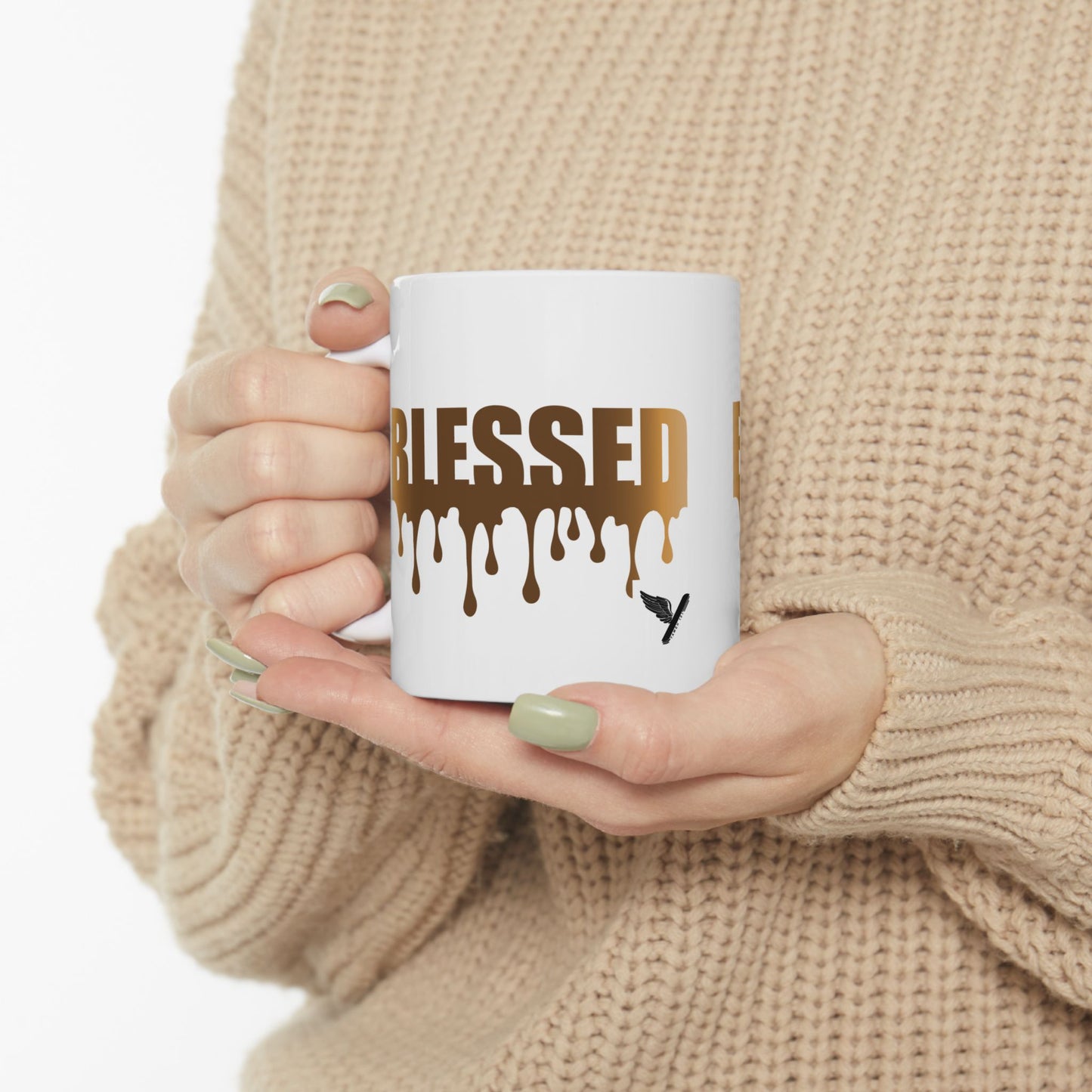 Blessed Ceramic Mug, (11oz, 15oz)