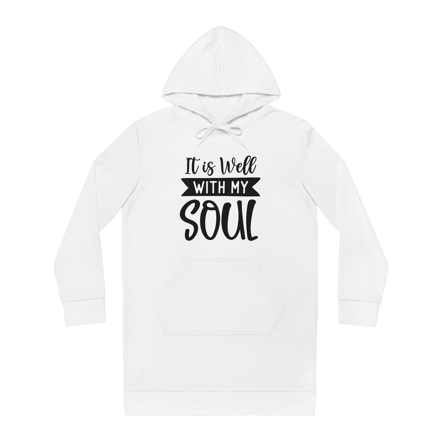 It Is Well With My Soul Hoodie Dress (AOP)