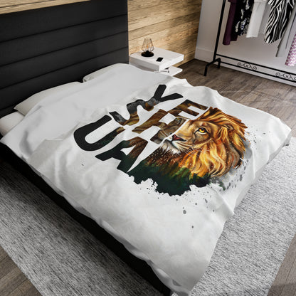 YESHUA Velveteen Plush Blanket