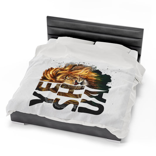 YESHUA Velveteen Plush Blanket