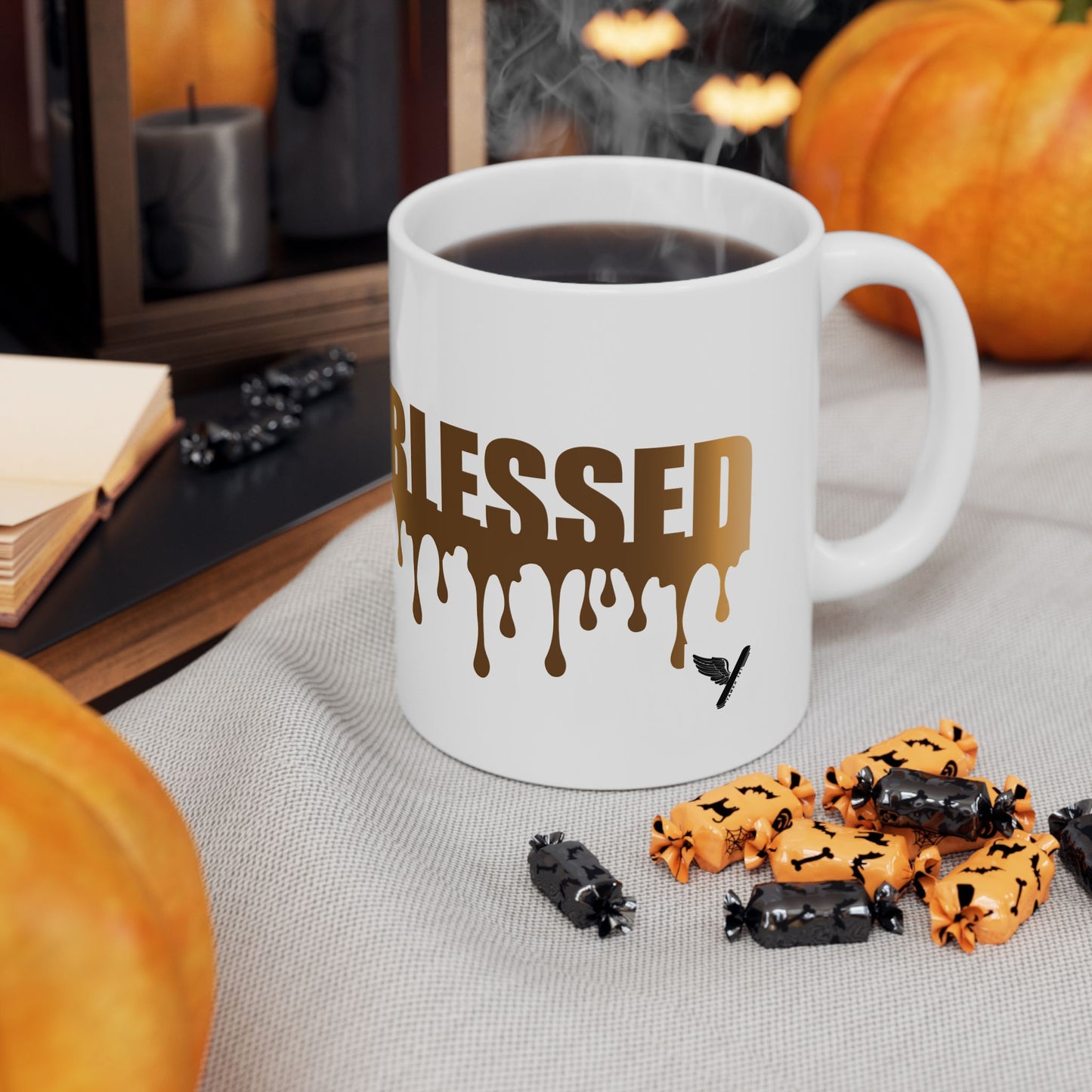 Blessed Ceramic Mug, (11oz, 15oz)